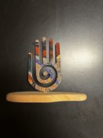 Hand-Skulptur, Kunstobjekt, Vintage-Look