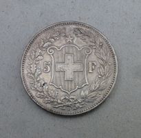 ++ 5.- Franken 1907, gute Erhaltung