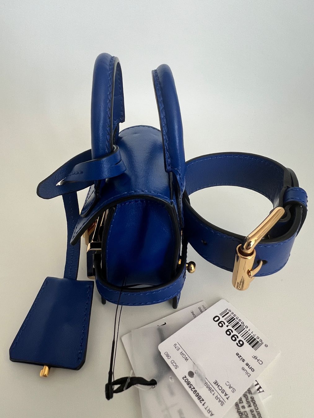 Moschino Borse da donna: Mini Moshino Tasche, royalblau. NEU – Nuovo (secondo la descrizione) da Bergdietikon venduto da pinkerton13 9