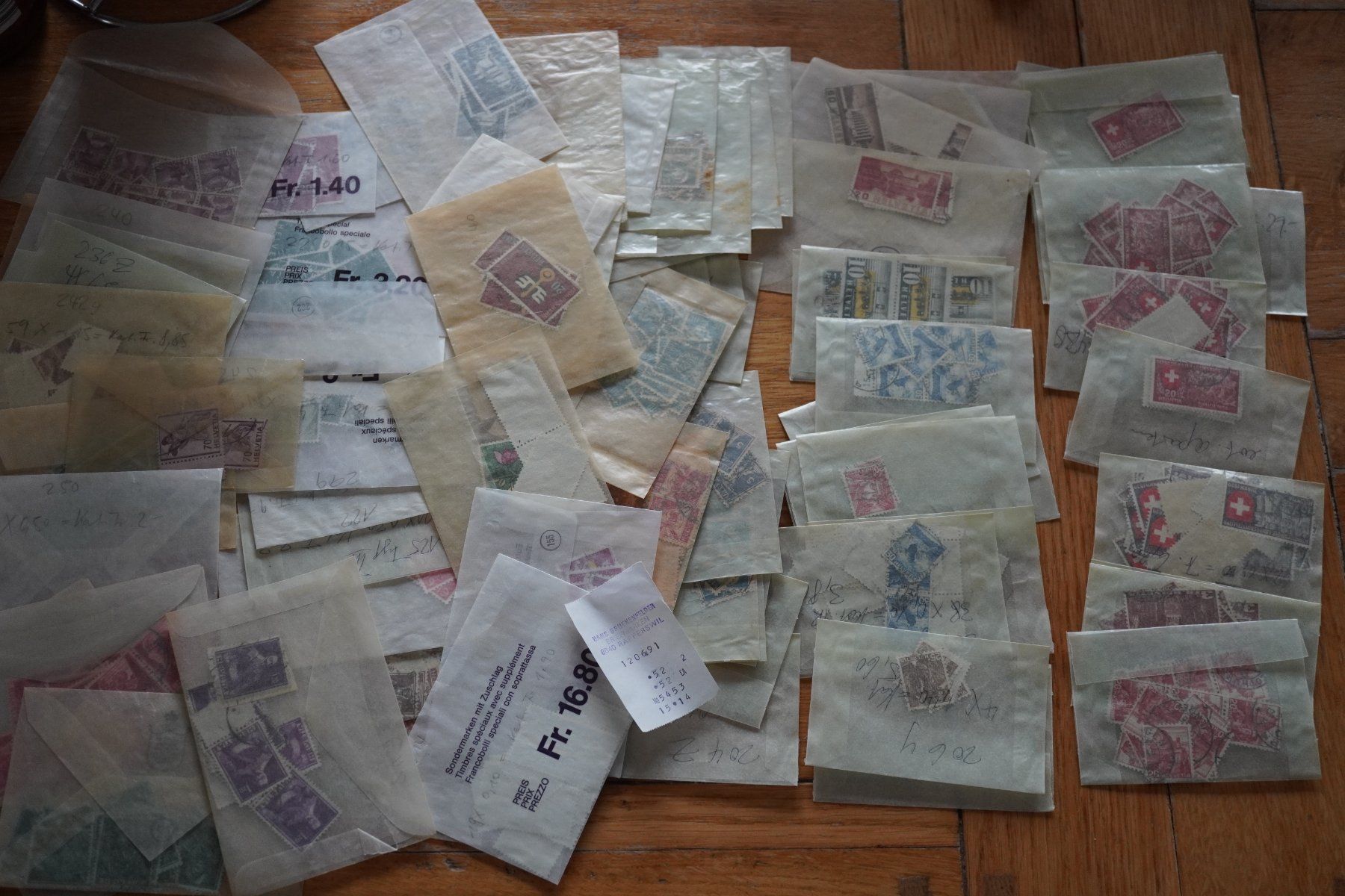 Alle Briefmarken: Schweiz Briefmarken Sammlung  alt  Lot3  ab 10.- – Gebraucht aus Eschenbach SG von craniums 4