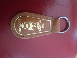 Porte-clés vintage cuir National Trust Scotland