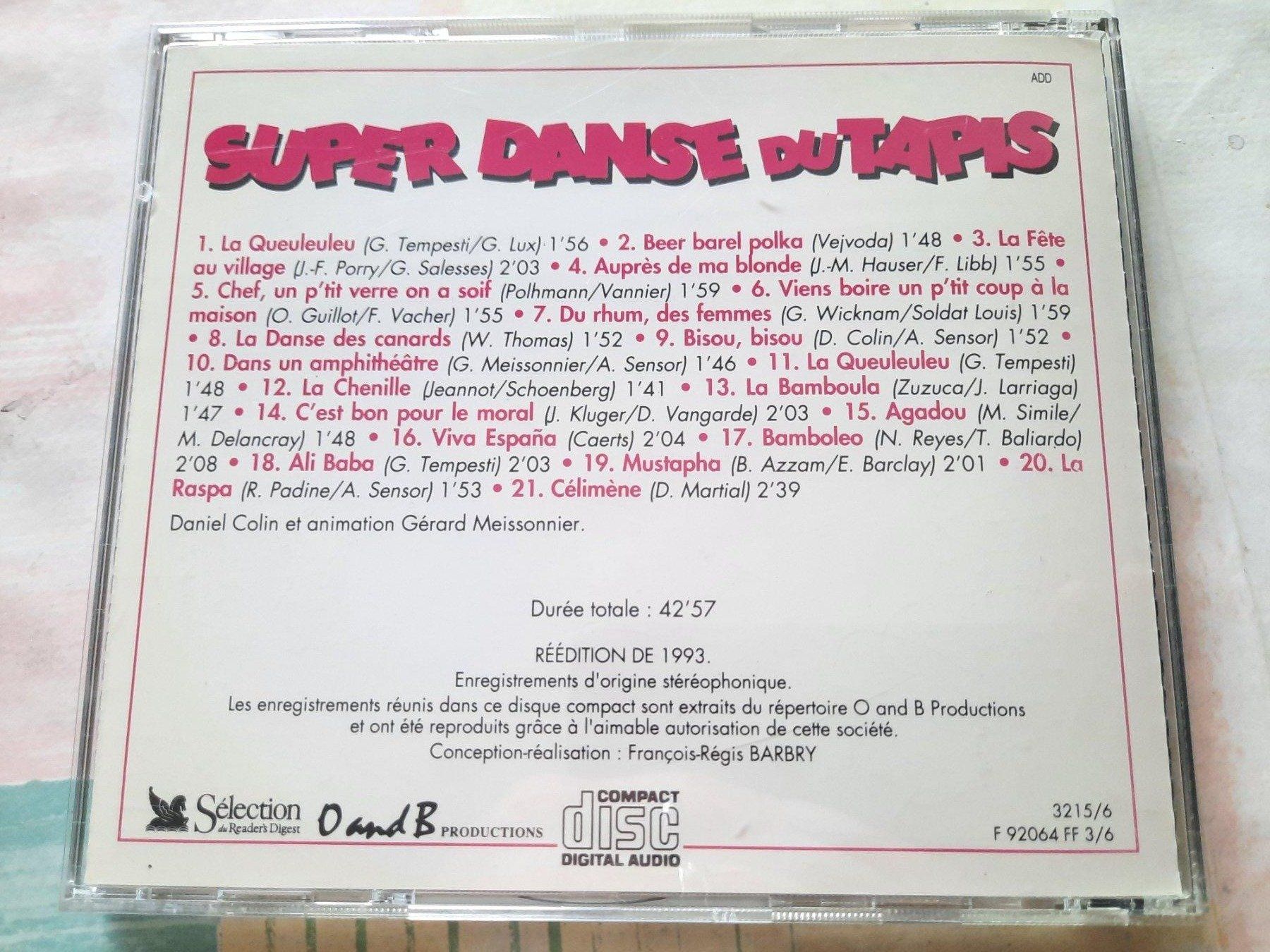 CDs: Cd Compilation Super danse du tapis – D'occasion à Pully par bro_n52j 1