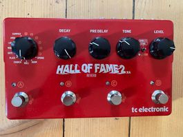 TC Electronic Hall Of Fame 2 X4 Reverb Pedal guter Zustand