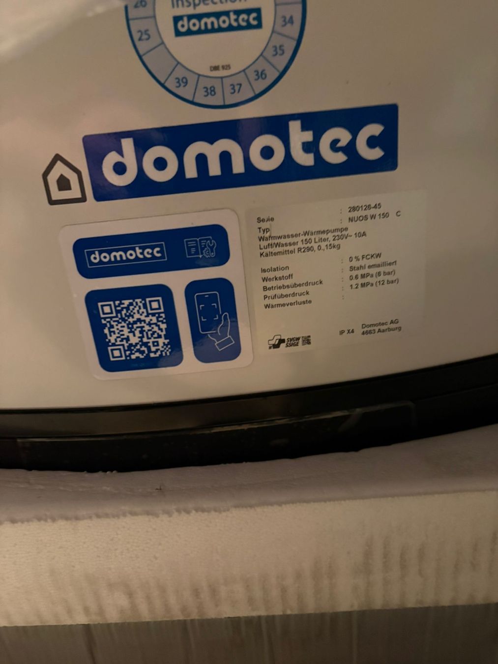 Sanitari: Wand Wärmepumpen Boiler – Nuovo e nell'imballaggio originale da Roggliswil venduto da Melimeli22 3