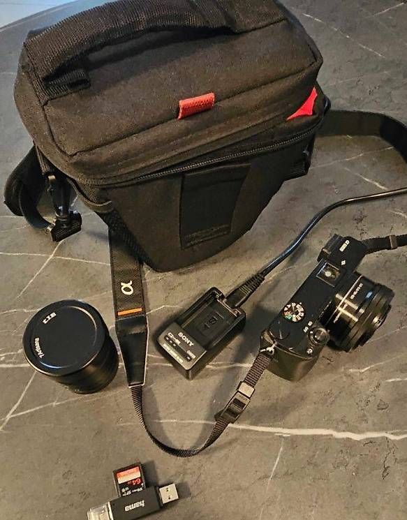 Sony Kamera: Sony Alpha 6000 Kamera mit Zubehör – Gebraucht aus Stein AG von QualityFinds 2