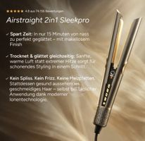 NEU, DOYOO Airstraight 2in1 Glätt- und Föhnstyler