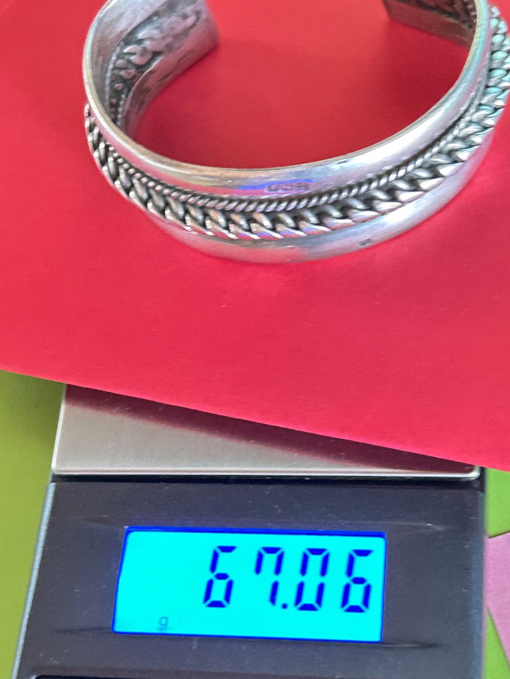 Bracciali & Braccialetti: Silber Armspange massiv, Vintage – Usato da Laufen venduto da belleskulptur 9