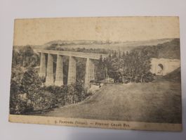 Postkarte Fribourg Suisse Pont du Grand Fex guter Zustand RZ