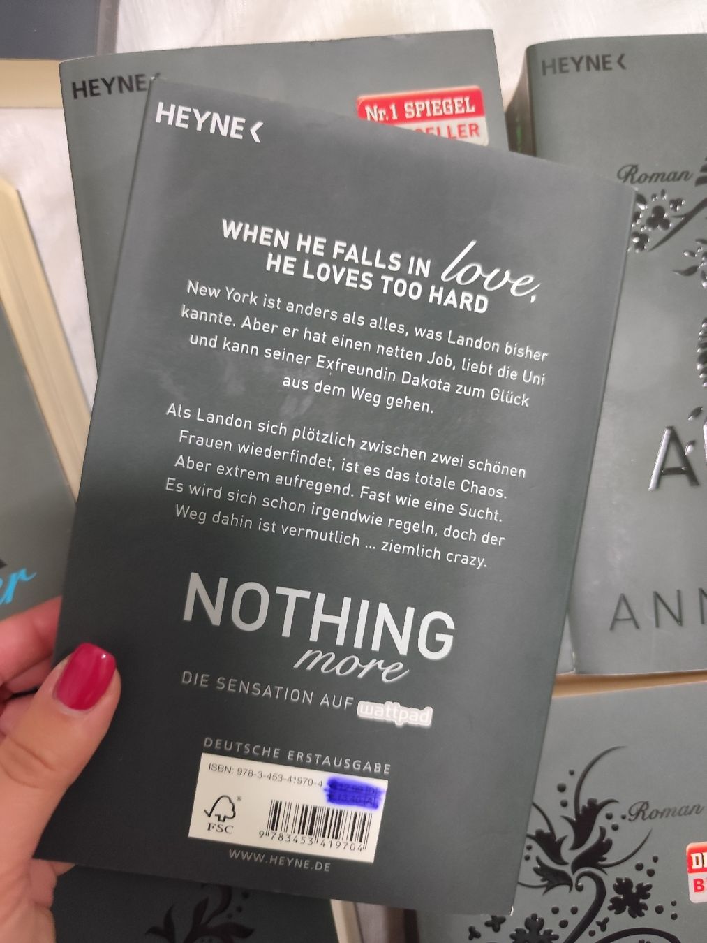 Libri: Anna Todd Series Deutsch German – Usato da Mägenwil venduto da VintageGirly 2