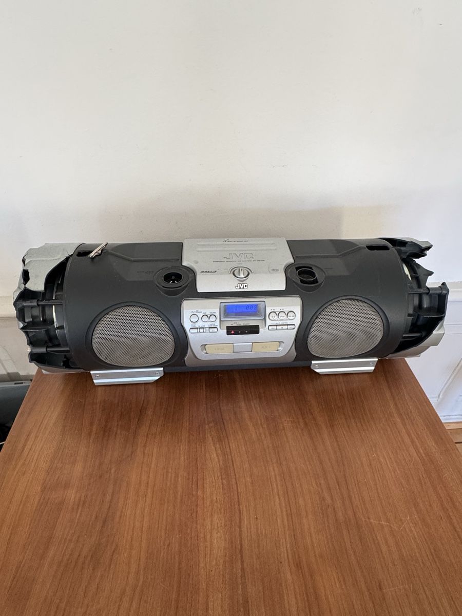 JVC RV-NB20B Portable CD Radio Kassettenrecorder Boombox📻🎶 (Gebraucht ...