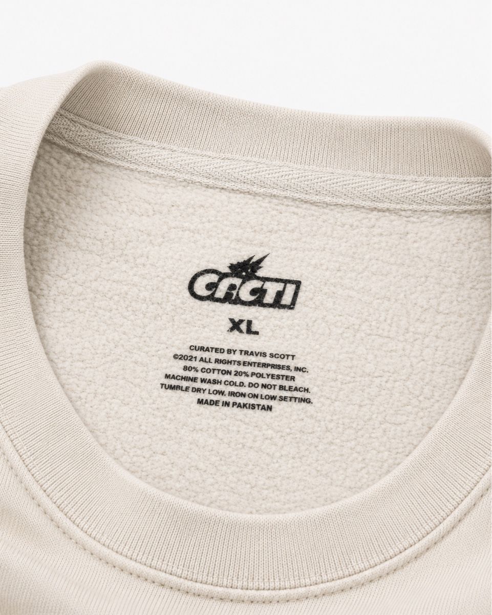 Pulls & Sweat-shirts: CACTI by Travis Scott Sweatshirt XL Beige – D'occasion à Unterentfelden par Ecru.store 3