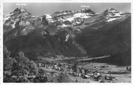 Les Diablerets (VD) Scex Rouge und Diablerets Alpenpanorama