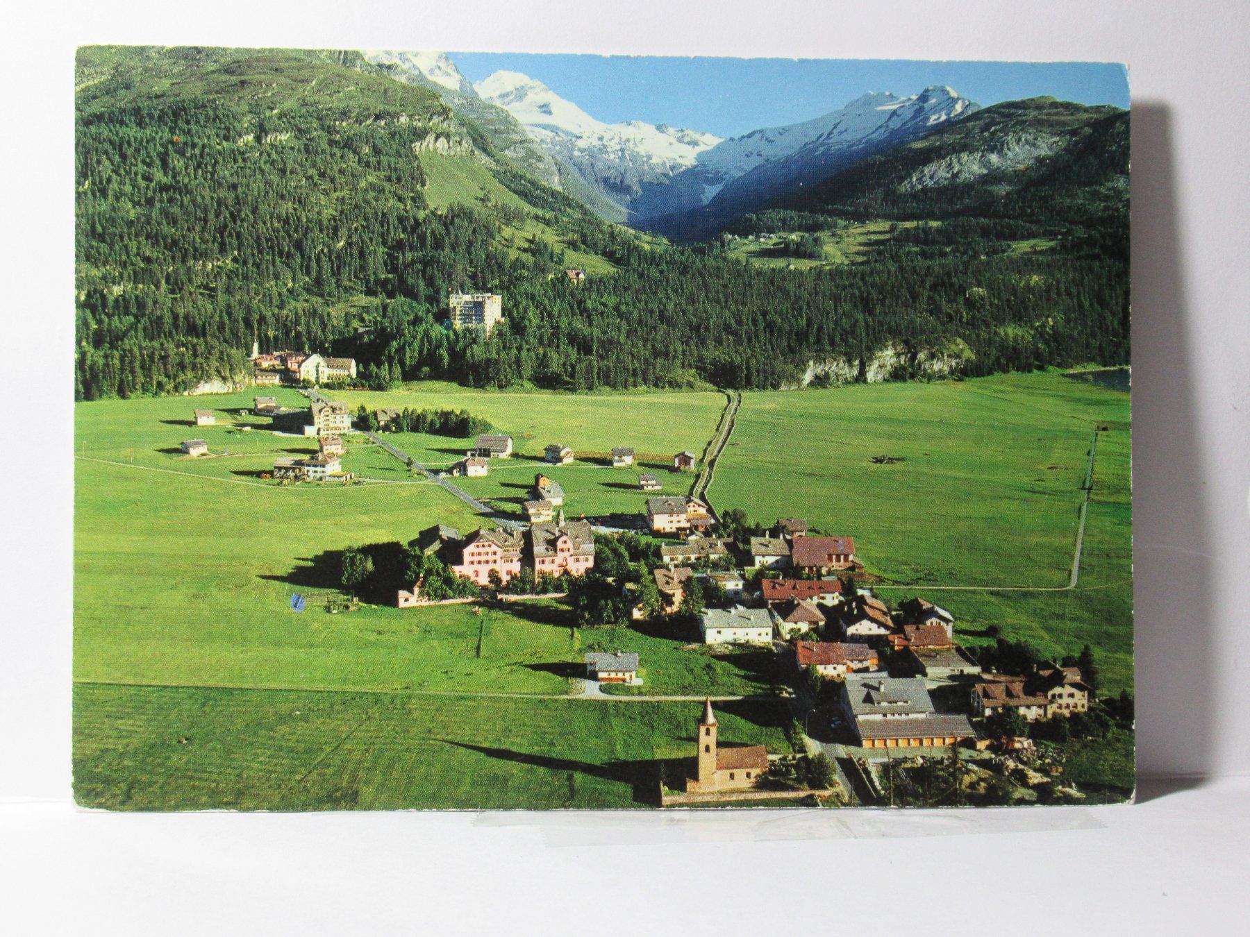 Cartoline postali: AK  Sils Baselgia und Sils Maria – Nuovo (secondo la descrizione) da Grenchen venduto da