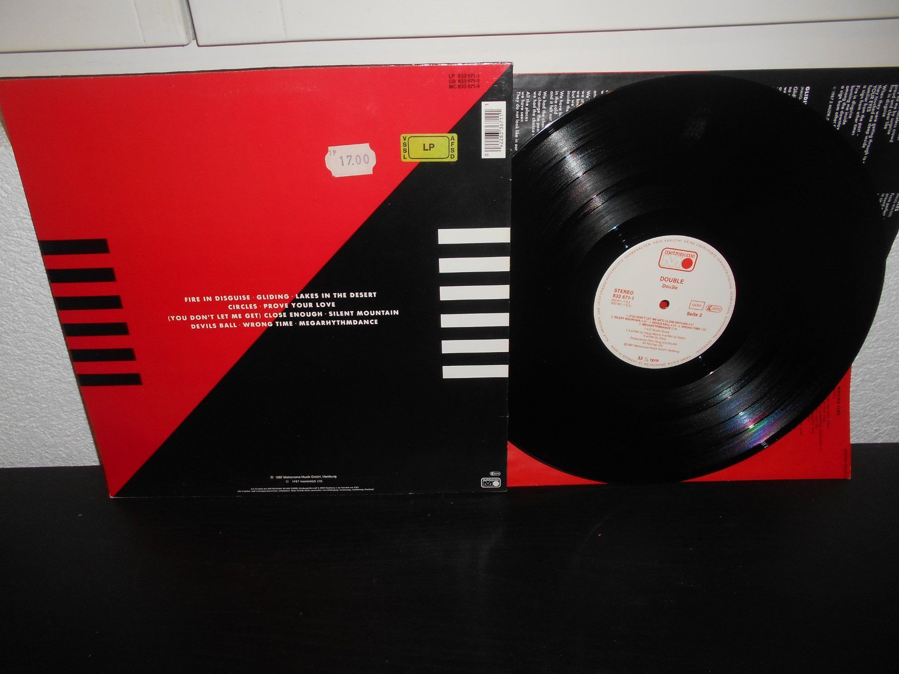Dischi in vinile: Double – Dou3le / 1987 – Usato da Aarberg venduto da witchhunter01 1