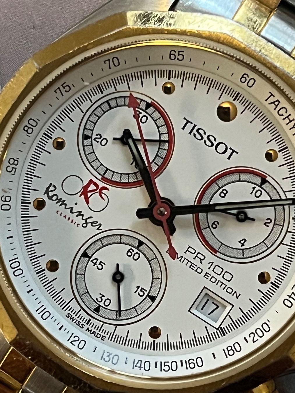 Tissot Orologi: Tissot PR100 limited edition RC Rominger – Usato da GENEVE venduto da hehakasapa 3