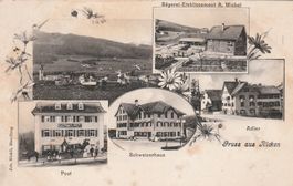 Ricken-Gasthaus Post-Adler-Sägerei-Schweizerhaus-1907