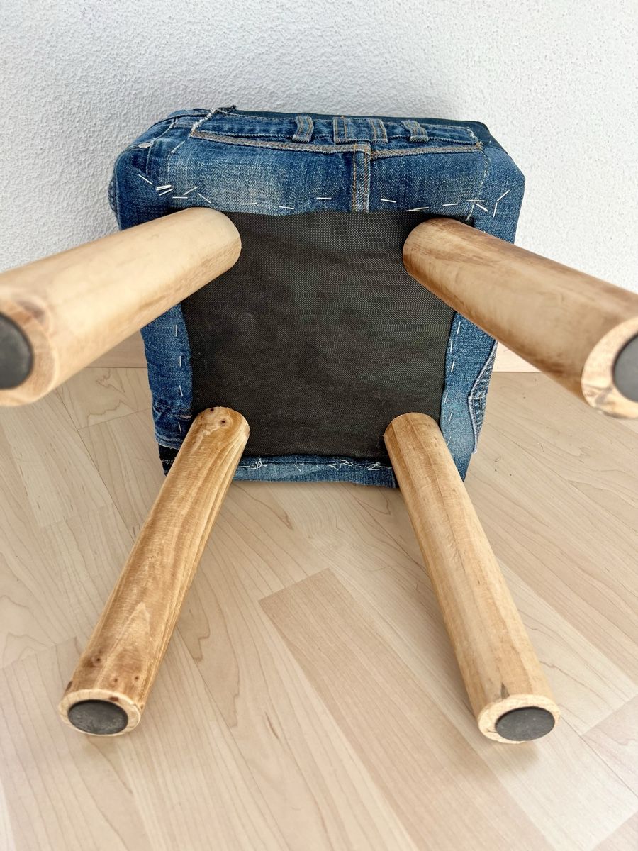 Hocker: Hocker Jeans – Neu (gemäss Beschreibung) aus Winterthur von Metatron1 3