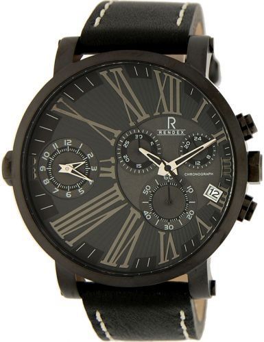 Orologi di tendenza: RENDEX, Multitime XXL, Zweizeitenuhr, Ch – Nuovo e nell'imballaggio originale da Basel venduto da Uhren-Basel