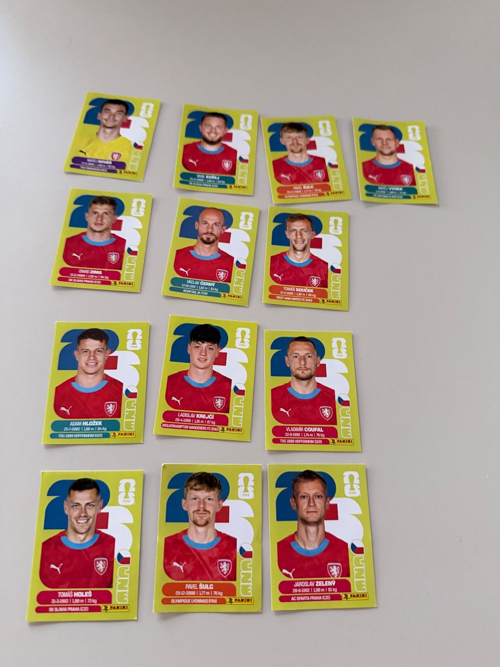 Aufkleber: Panini CZE - 13 Sticker – Gebraucht aus Zumikon von and_8tjc
