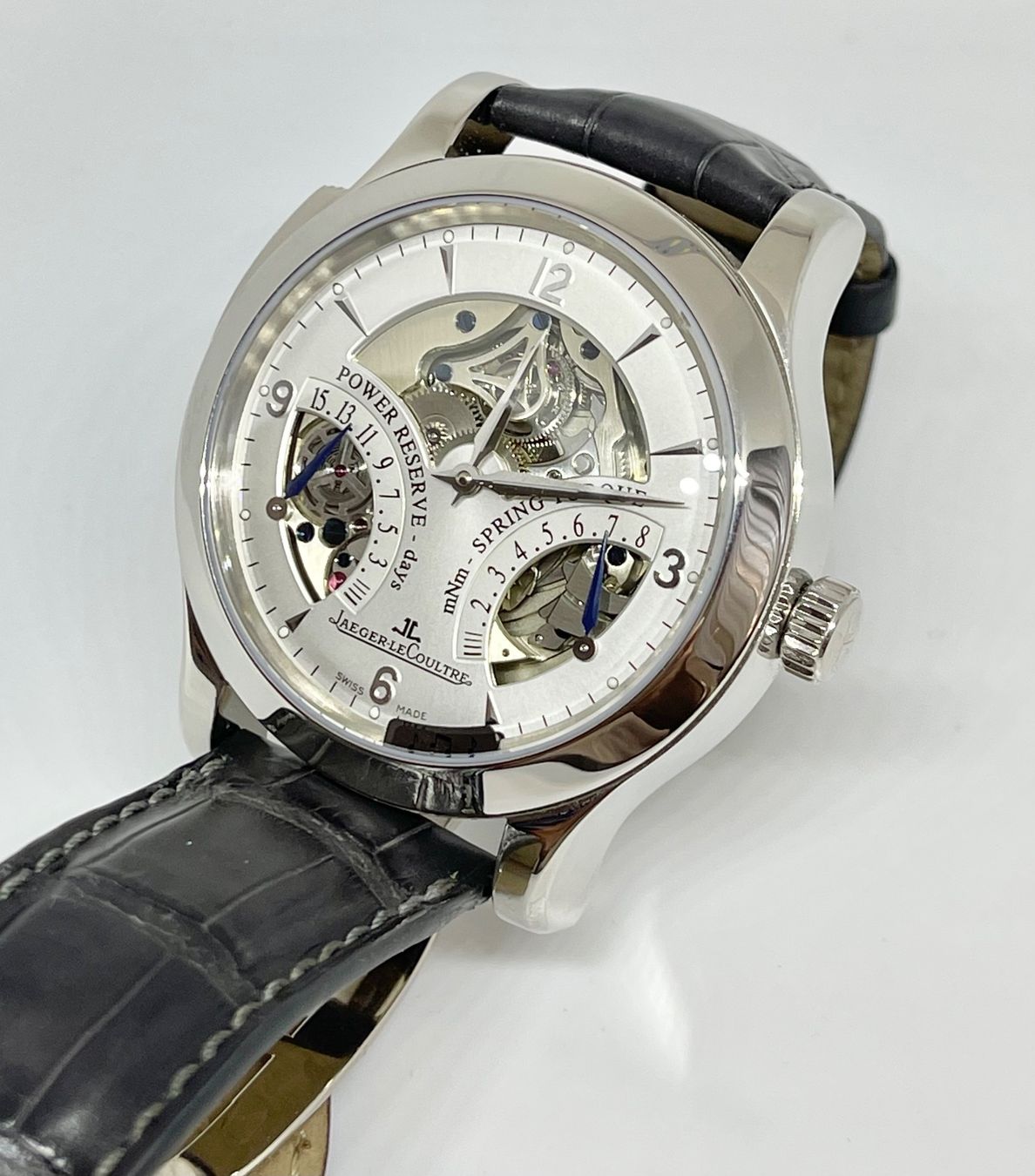 Jaeger-Lecoultre Orologi: Jaeger Le Coultre Master ripetition Minute Platinum Lmtd – Usato da Lugano venduto da Superstudiolugano