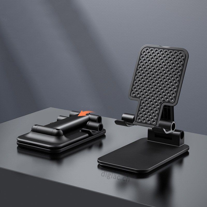 Telefoni cellulari / Smartphones: Support téléphone tablette extensible pliable et portable – Nuovo e nell'imballaggio originale da Morges venduto da DigiAC 1