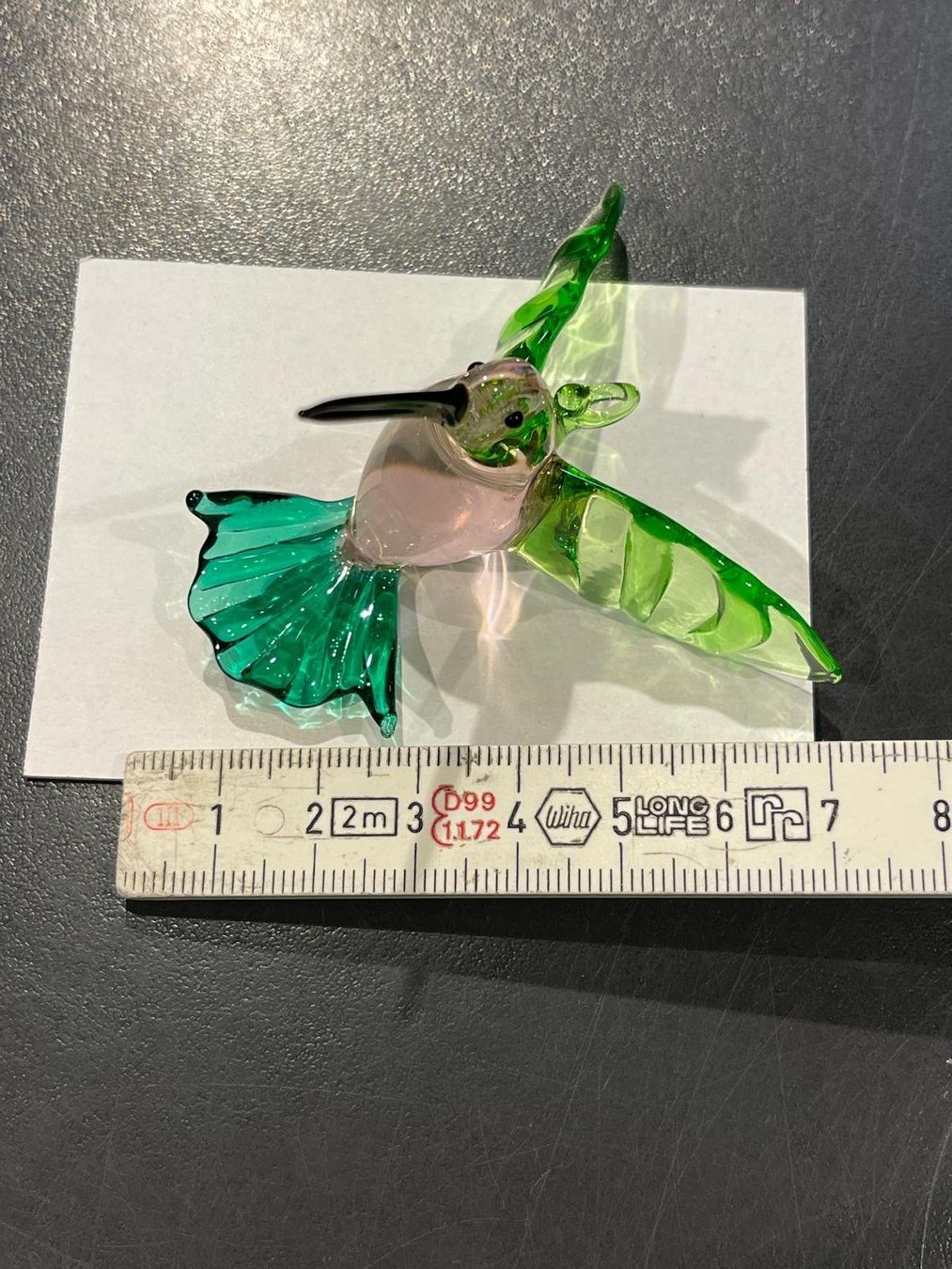 Glasi Hergiswil Figuren: Glaskolibri Handgemacht – Neu und originalverpackt aus Rain von Stouni180 2