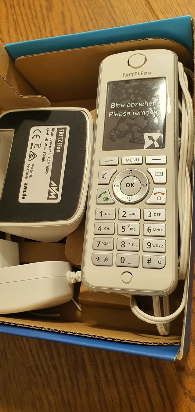 Fritz Telefoni: FRITZ!Fon DECT Schnurloses Telefon Top Zustand – Nuovo e nell'imballaggio originale da Basel venduto da Tiger_bs