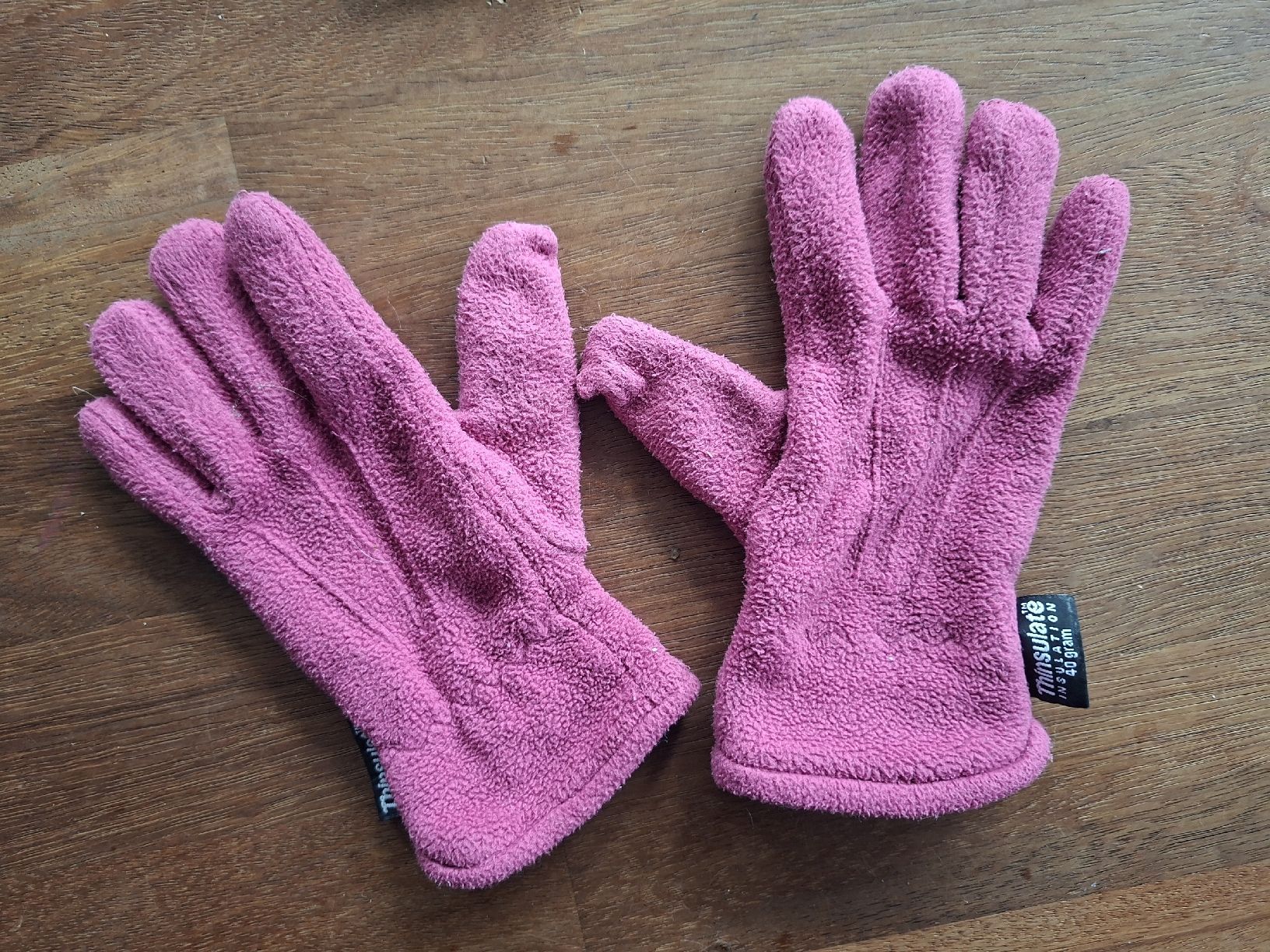 Gants: Fleece Fingerhandschuhe Thinsulate rosa – D'occasion à Thun par SiHoSt