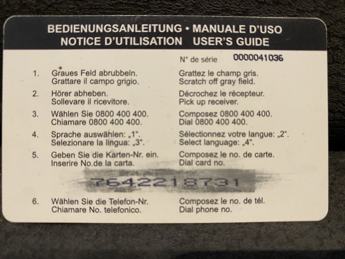 Telefon- & Taxkarten: Carte – Gebraucht aus Lausanne von babacard10 1