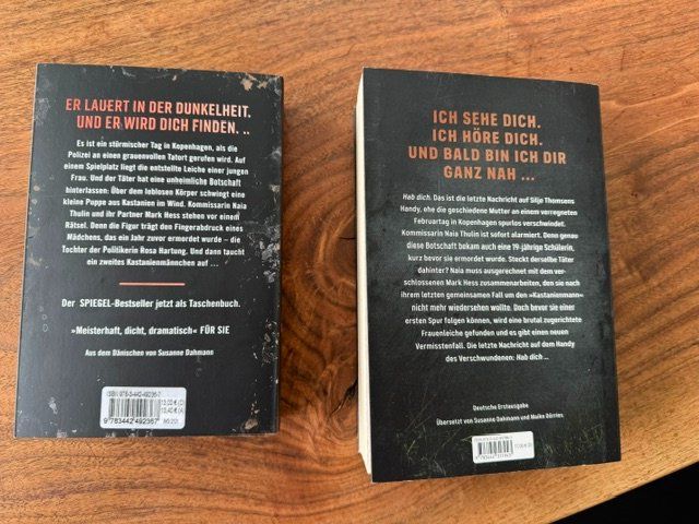 Libri: 2x Thriller / Krimi Soren Sveistrup – Nuovo (secondo la descrizione) da Kefikon ZH venduto da Gary97 1