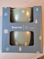 Bowl set 2 Stk mit Wintermotiv Neu