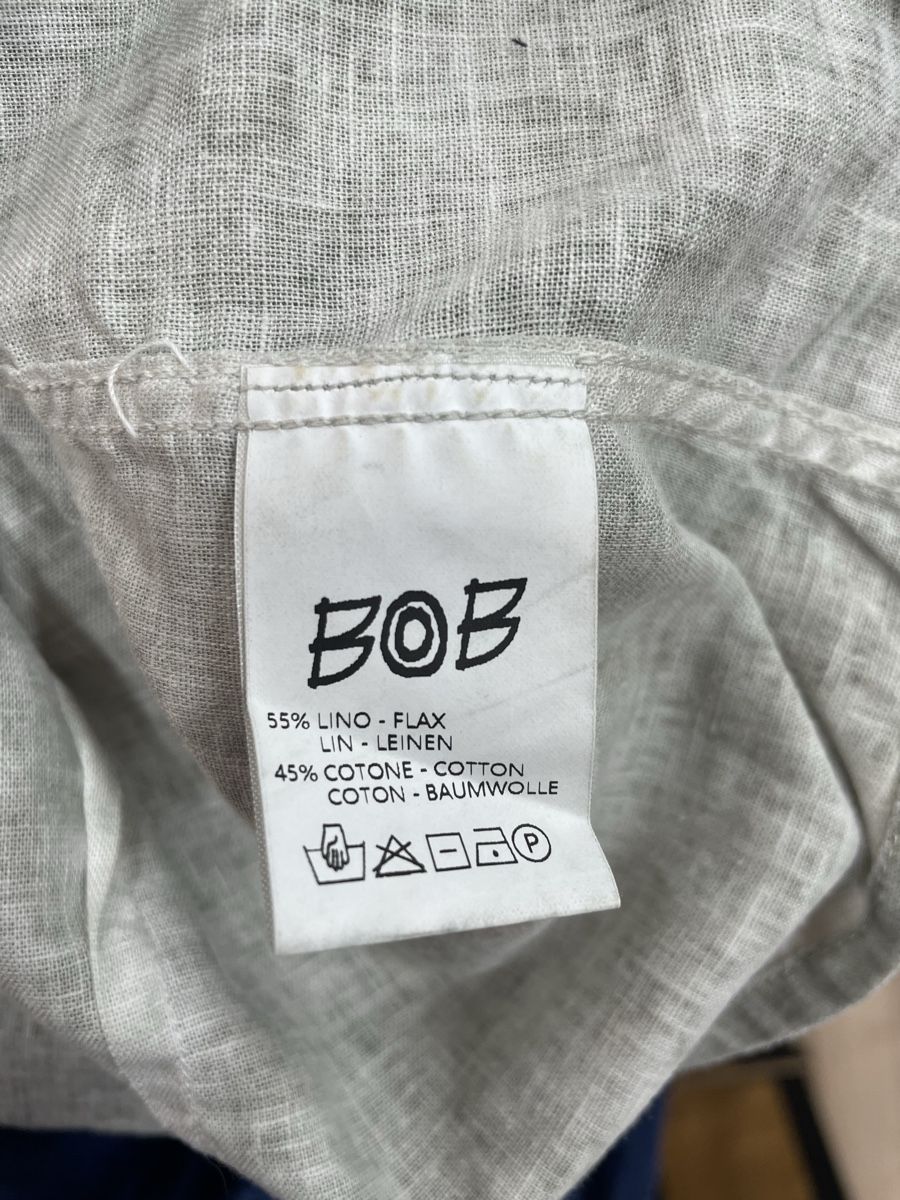 Camicette: Bluse grün BOB Leinen-Baumwolle – Usato da Steffisburg venduto da kla_65qs 7