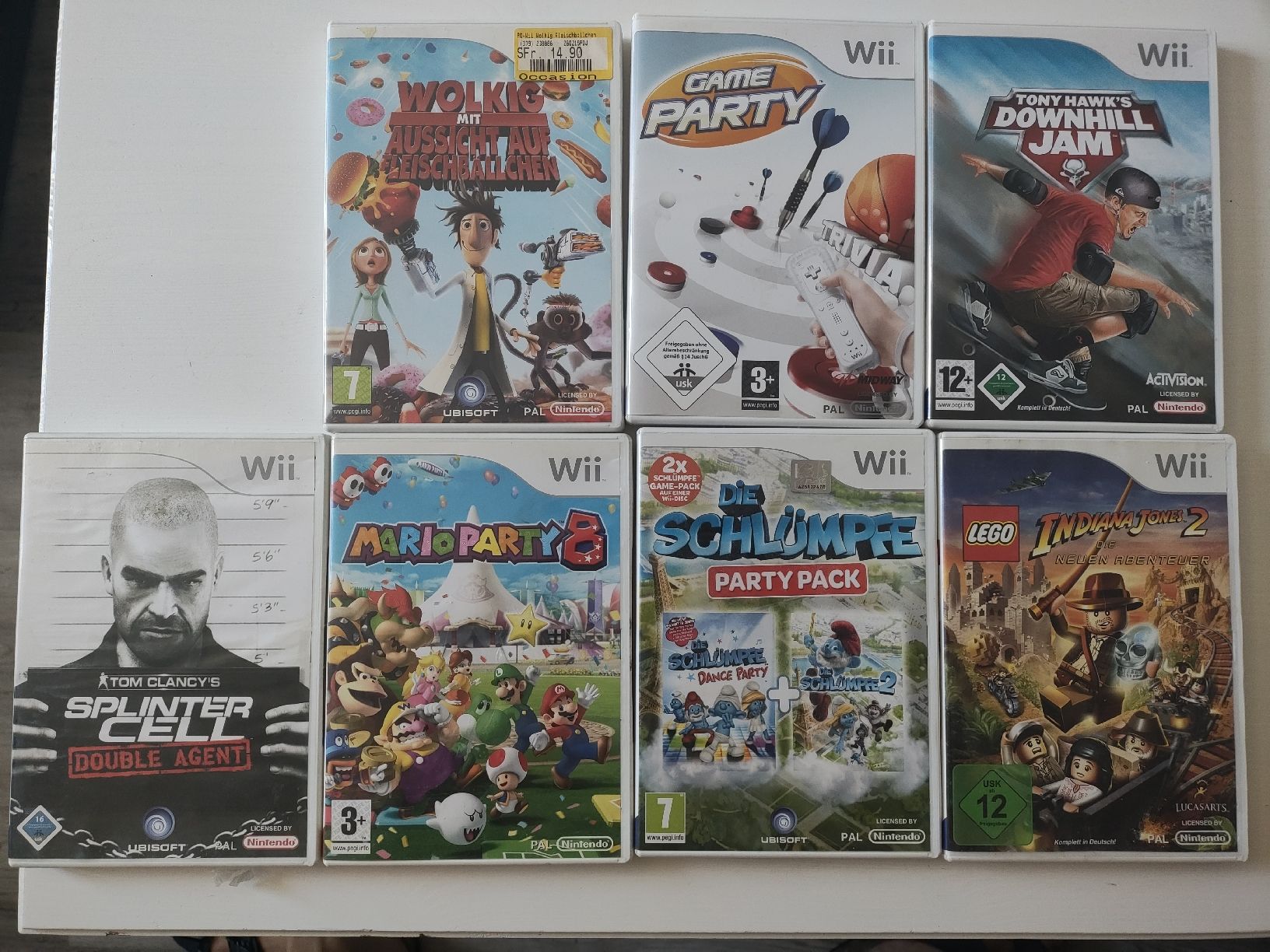 Nintendo Giochi: Nintendo Wii Spielesammlung komplett – Usato da Wil SG venduto da Mopedchef 1
