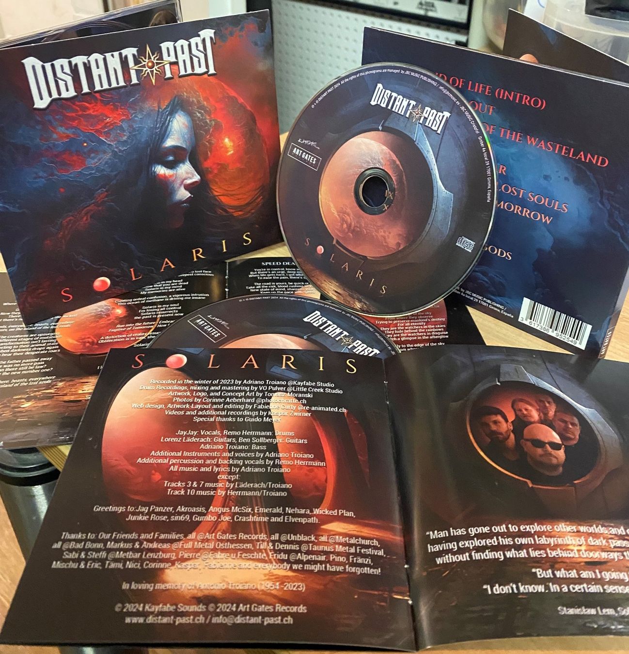 CDs: Distant Past - Solaris CD, Iron Maiden, Judas Priest – Neu und originalverpackt aus Kaufdorf von Atevileye 3