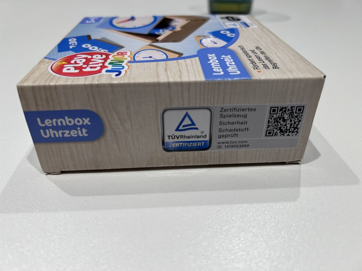 Giochi: Play Tive Junior, Lernbox Uhrzeit. Neuwertig – Usato da Neuendorf venduto da Juhlin01 4