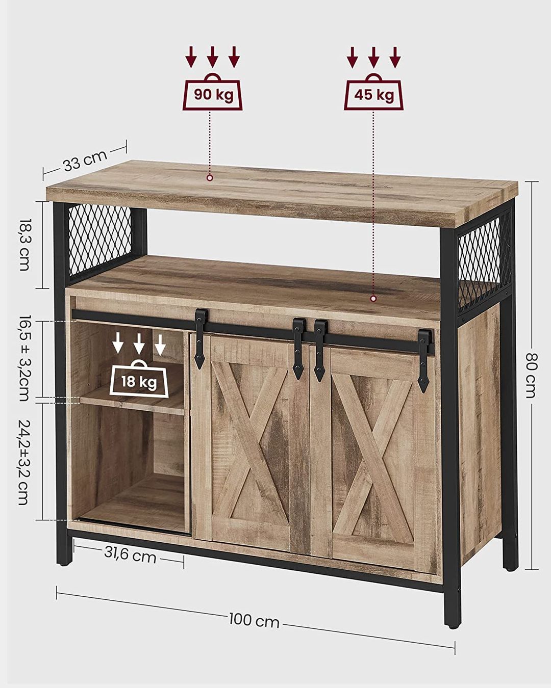 Cassettiere: Sideboard, Aufbewahrungsschrank – Nuovo e nell'imballaggio originale da Malters venduto da chaufhuesli 1