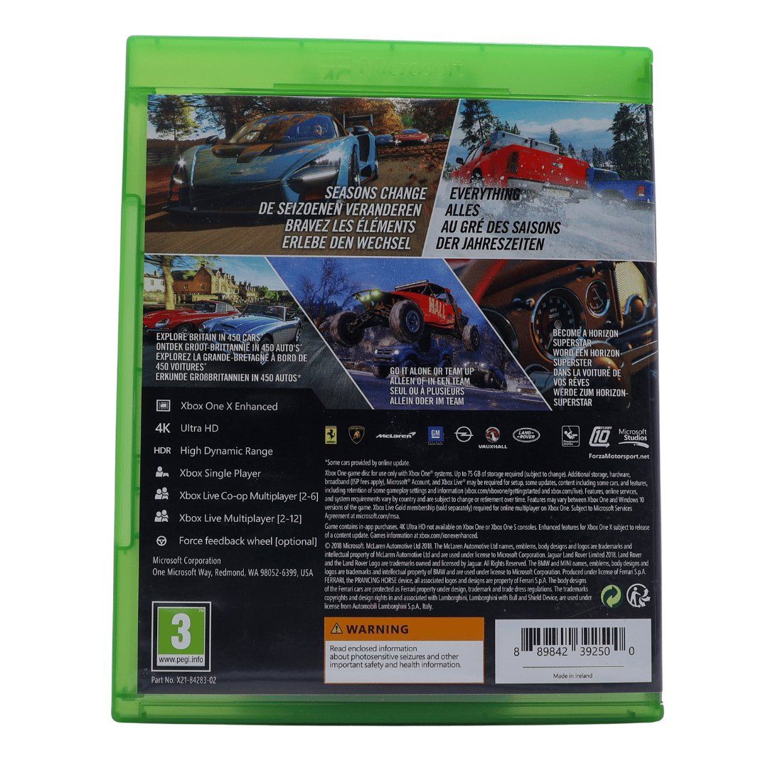 Spiele: Forza Horizon 4 - XBOX ONE – Gebraucht aus Paudex von dindeboy 2