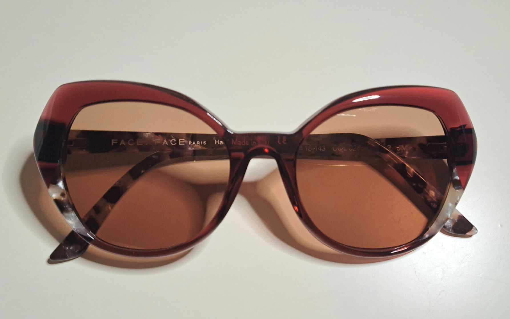 Brillen & Gläser: Neue FACE À FACE Sonnenbrille. Np 455.- – Neu (gemäss Beschreibung) aus Richterswil von Viorella 1