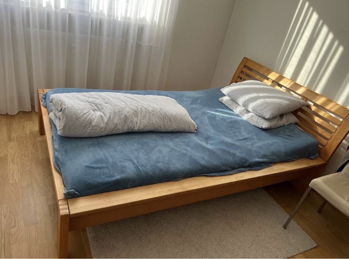 Letti: Holzbett 120 × 200 cm – Usato da Grenchen venduto da YoshiSan74 1