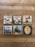 6 Bierdeckel Guinness Vintage Motiv