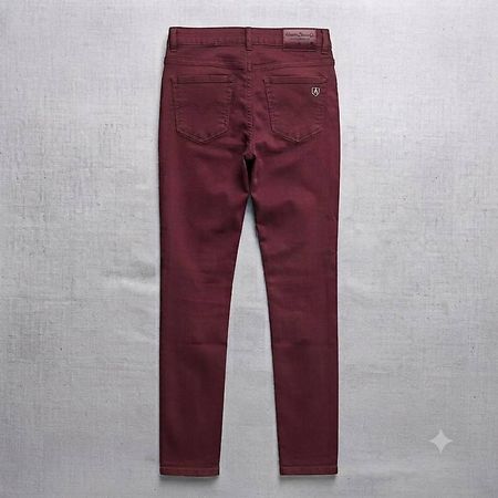  Beerenrote Skinny Hose von Lookiero neu&bequem. 