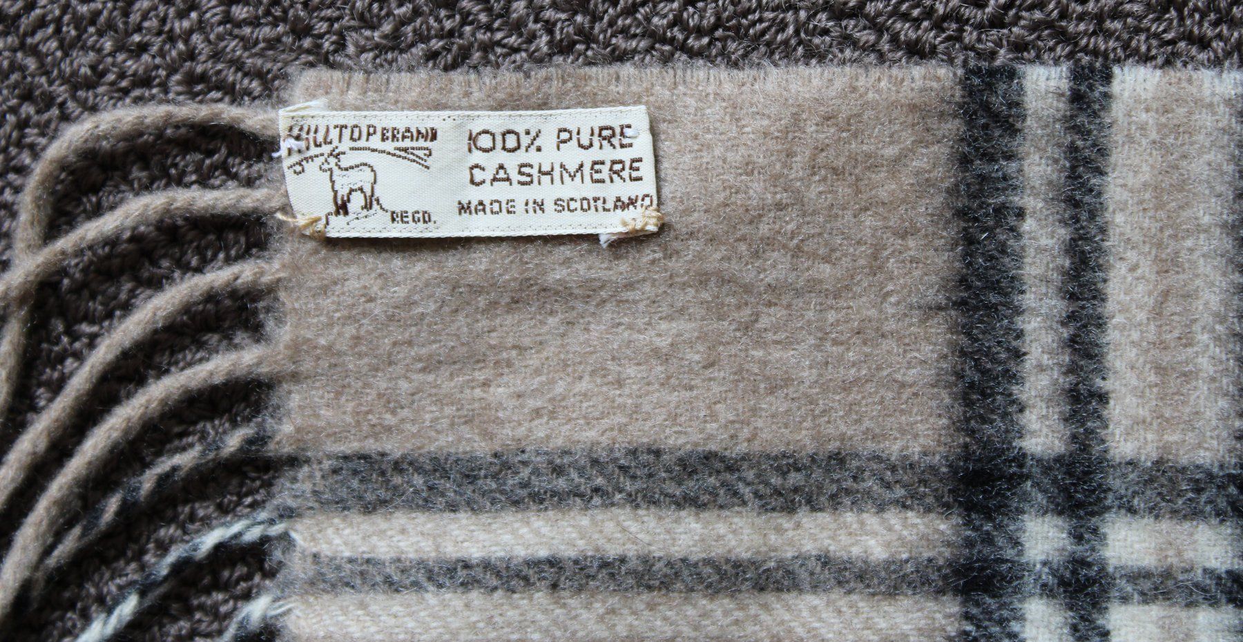 Foulard & Sciarpe: Kaschmir-Schal – Usato da Schaan venduto da antikes_und_kurioses 3