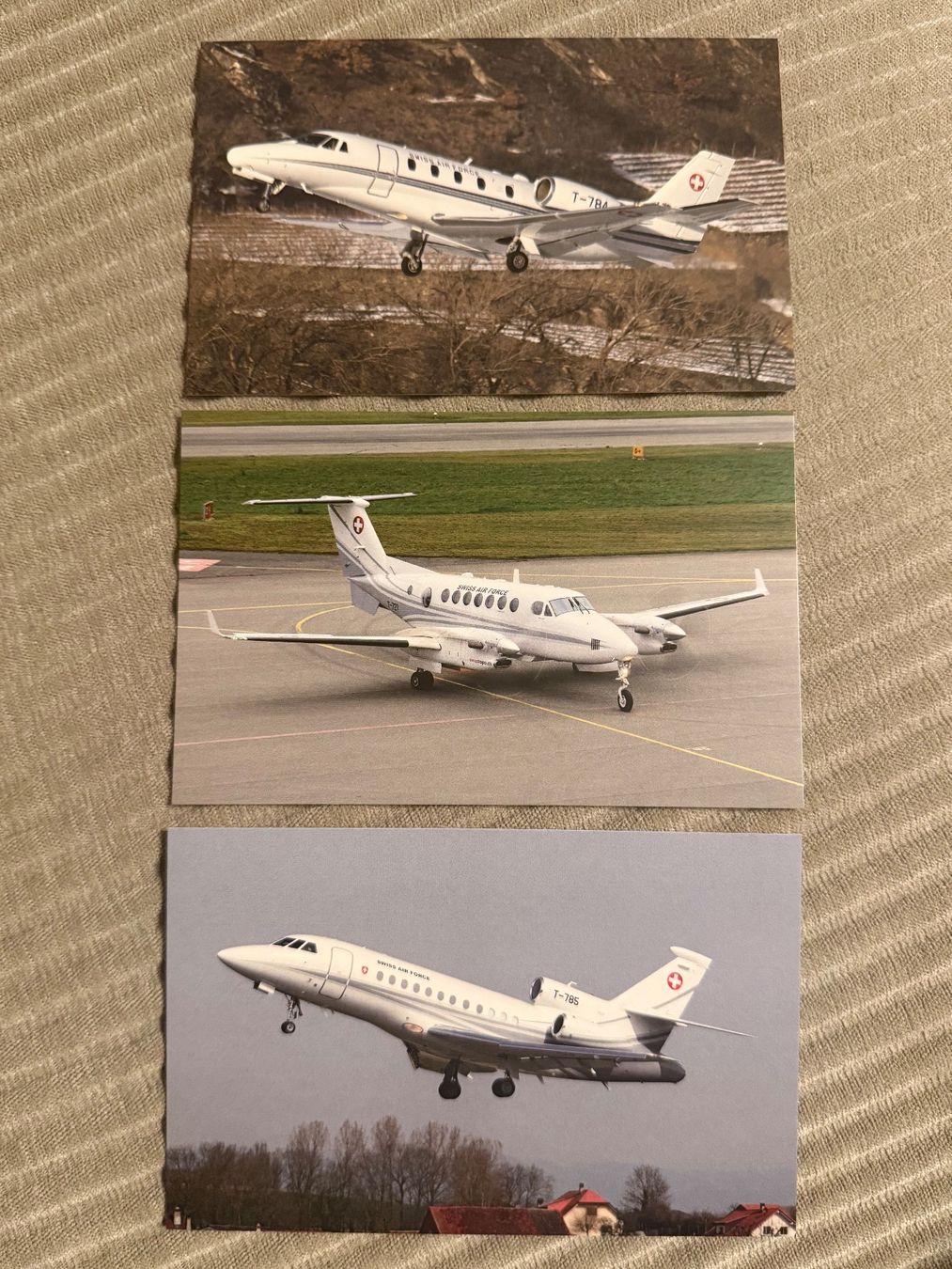 Cartoline postali: 3 Postkarten - Schweizer Luftwaffe LTDB – Nuovo e nell'imballaggio originale da Brütten venduto da Hst1