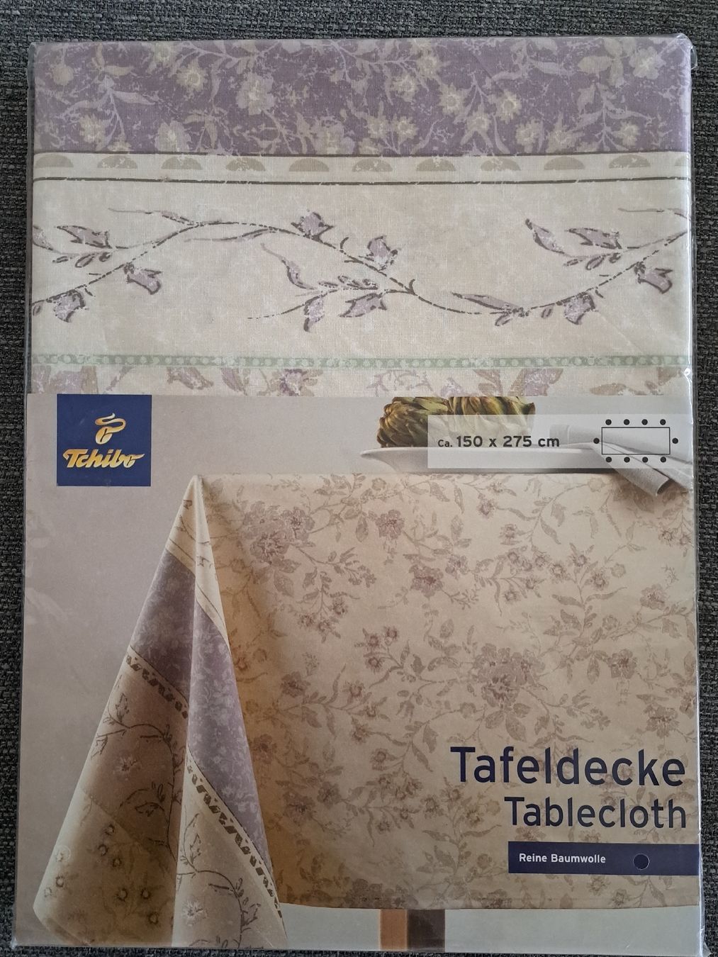 Decken: Tischdecke 275 x 150 cm. Baumwolle – Neu und originalverpackt aus Frauenfeld von berk39 3