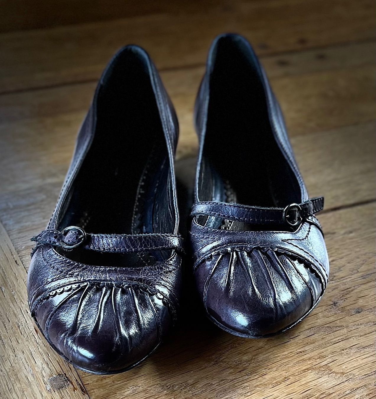 Scarpe da donna: VANDER LAAN - braune Echtleder Ballerinas, Gr. 37 – Nuovo (secondo la descrizione) da Arbon venduto da KaSaBo 3