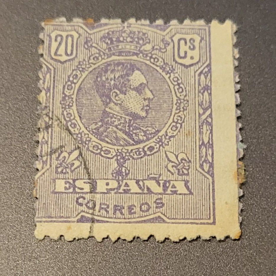 Tutti i francobolli: Spanien 1920 briefmarke – Usato da St Gallen venduto da Stampsalshobby