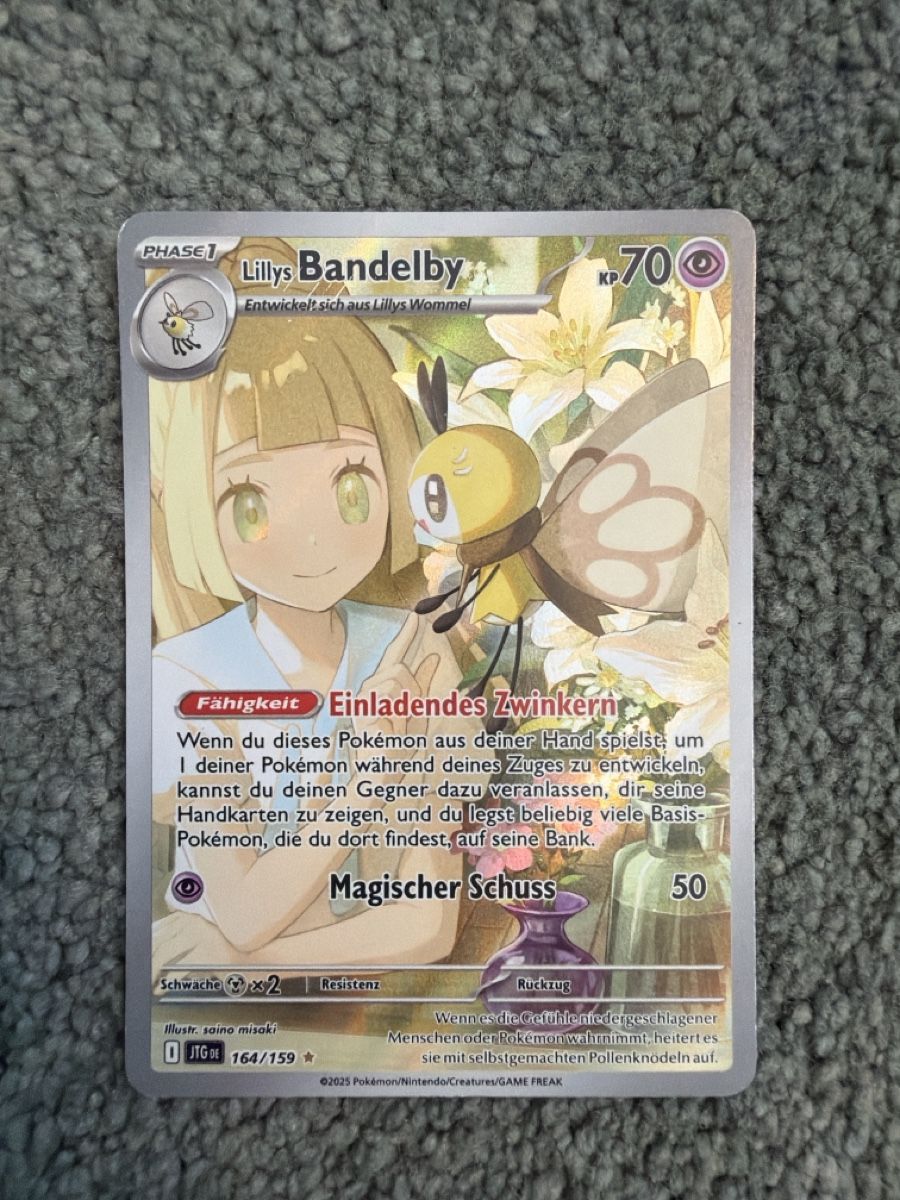 Pokémon Sammelbilder & Trading cards: Pokémon Lillys Bandelby – Gebraucht aus Gwatt (Thun) von mar_8q6s