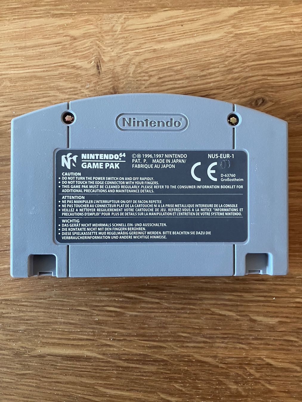 Pokémon Spiele: Nintendo N64 Pokémon stadium – Gebraucht aus Châtel-St-Denis von Lestresorsdugrenier 1