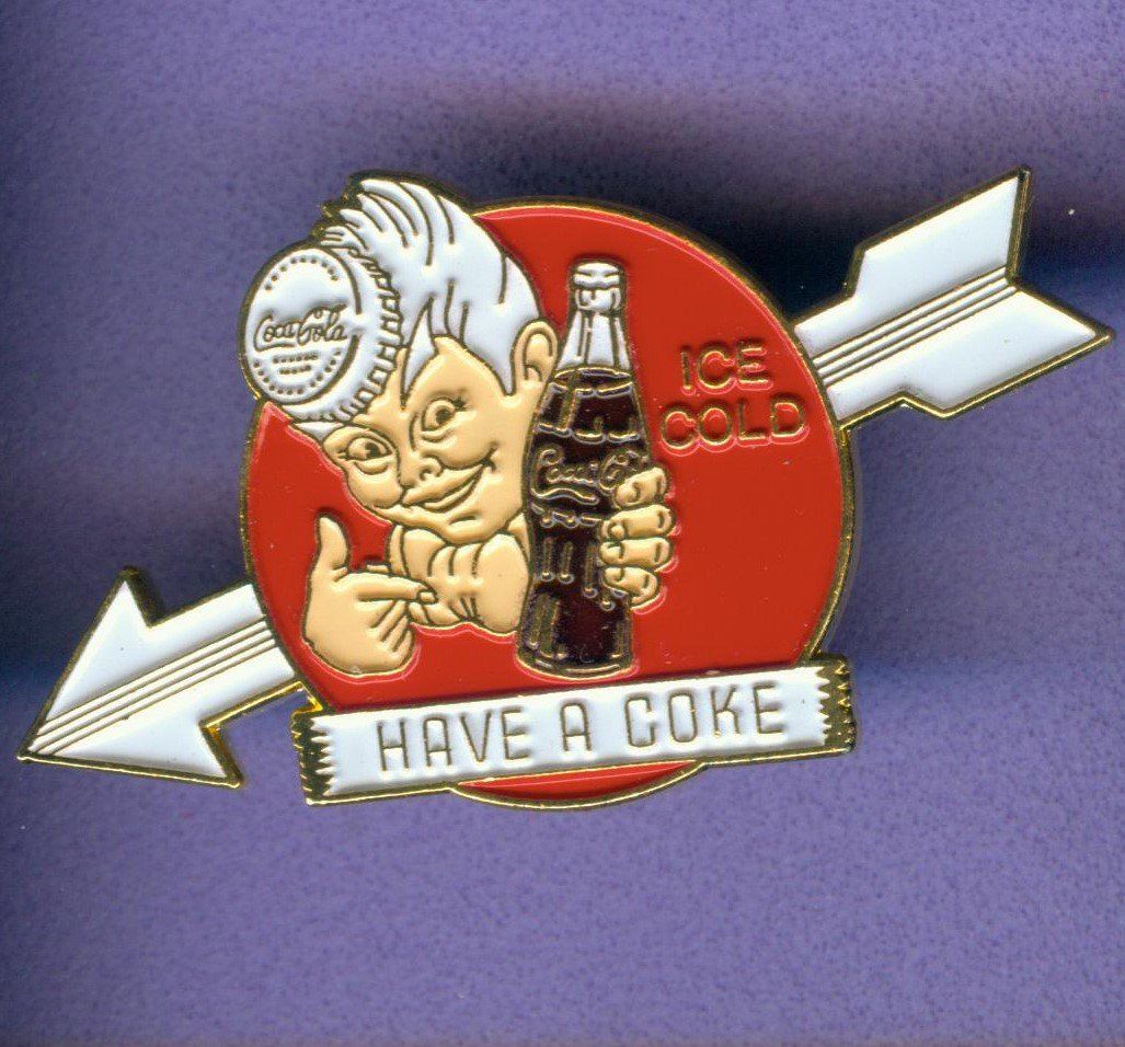Coca-Cola Placchette & Badge: Coca Cola  HAVE A COKE – Usato da Winterthur venduto da Sammleroase