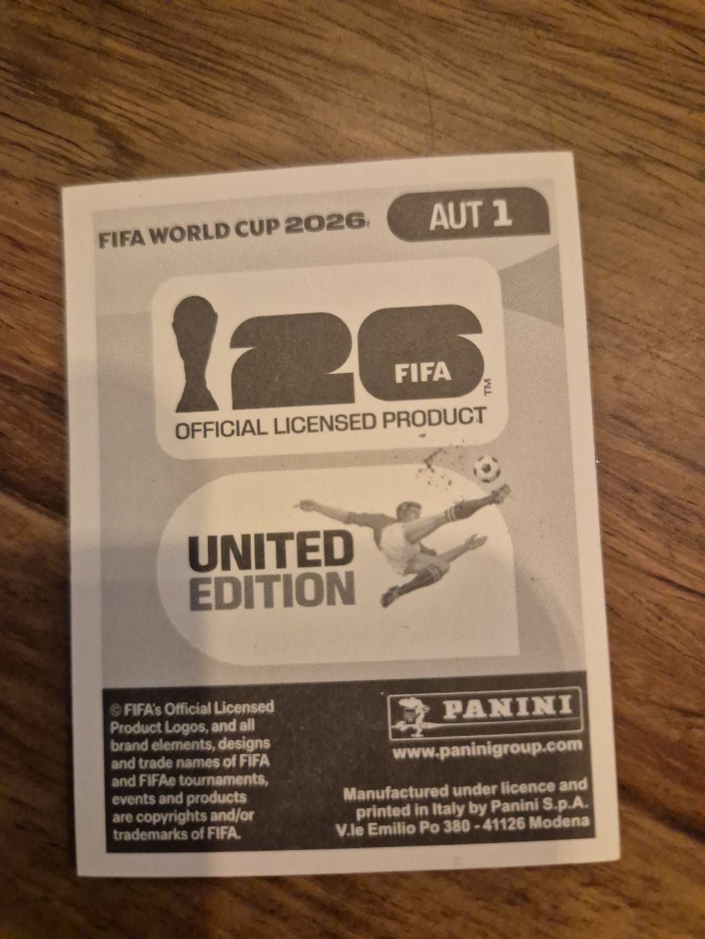 Panini Carte collezionabili: WM Panini Sticker AUT 1 – Nuovo (secondo la descrizione) da Volketswil venduto da 2000ra 1